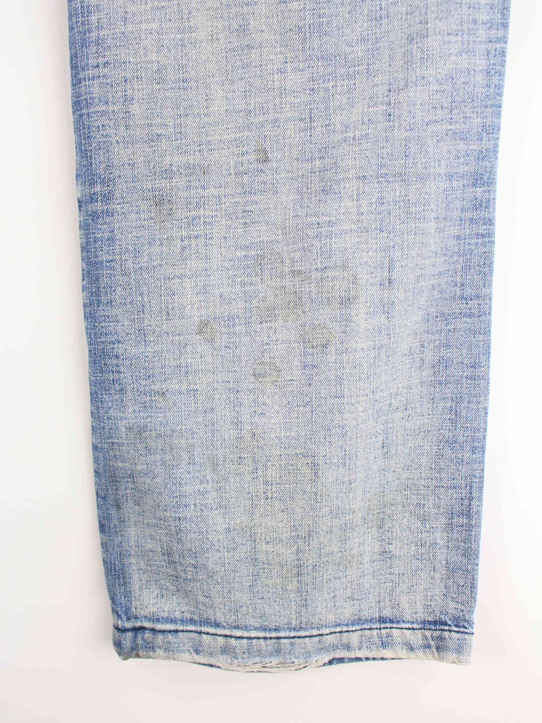 Vintage John F. Gee Cargo Jeans Blau W36 L32 (detail image 4)