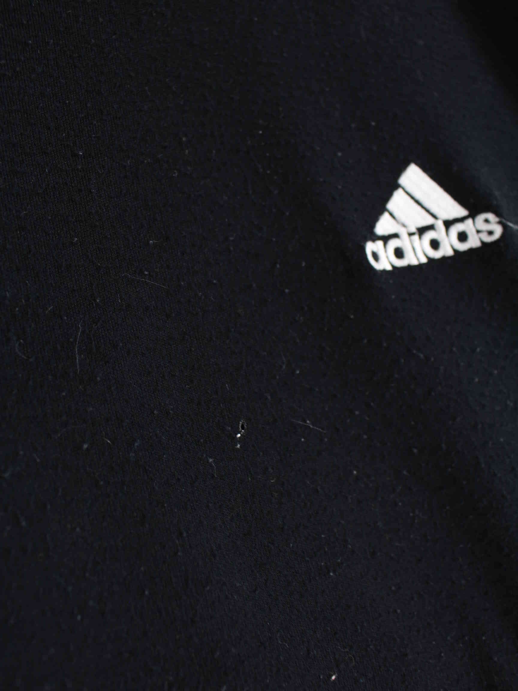 Adidas 90s Vintage 3-Stripes T-Shirt Schwarz L (detail image 2)