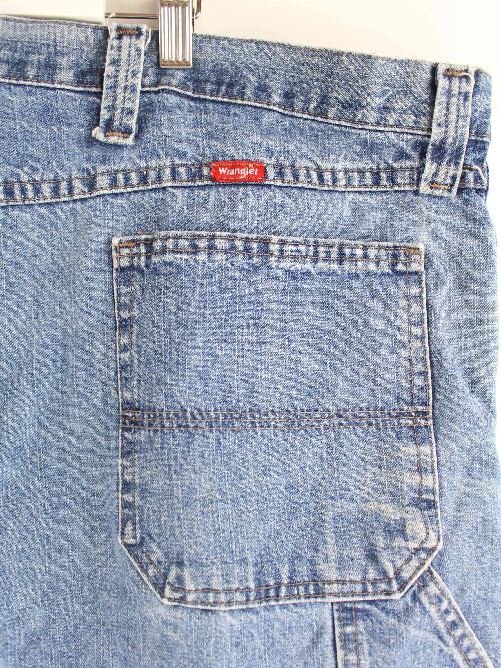 Wrangler Carpenter Jeans Shorts Blau W48 (detail image 1)