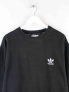 Adidas 80s Vintage Basic Sweater Schwarz L (detail image 1)