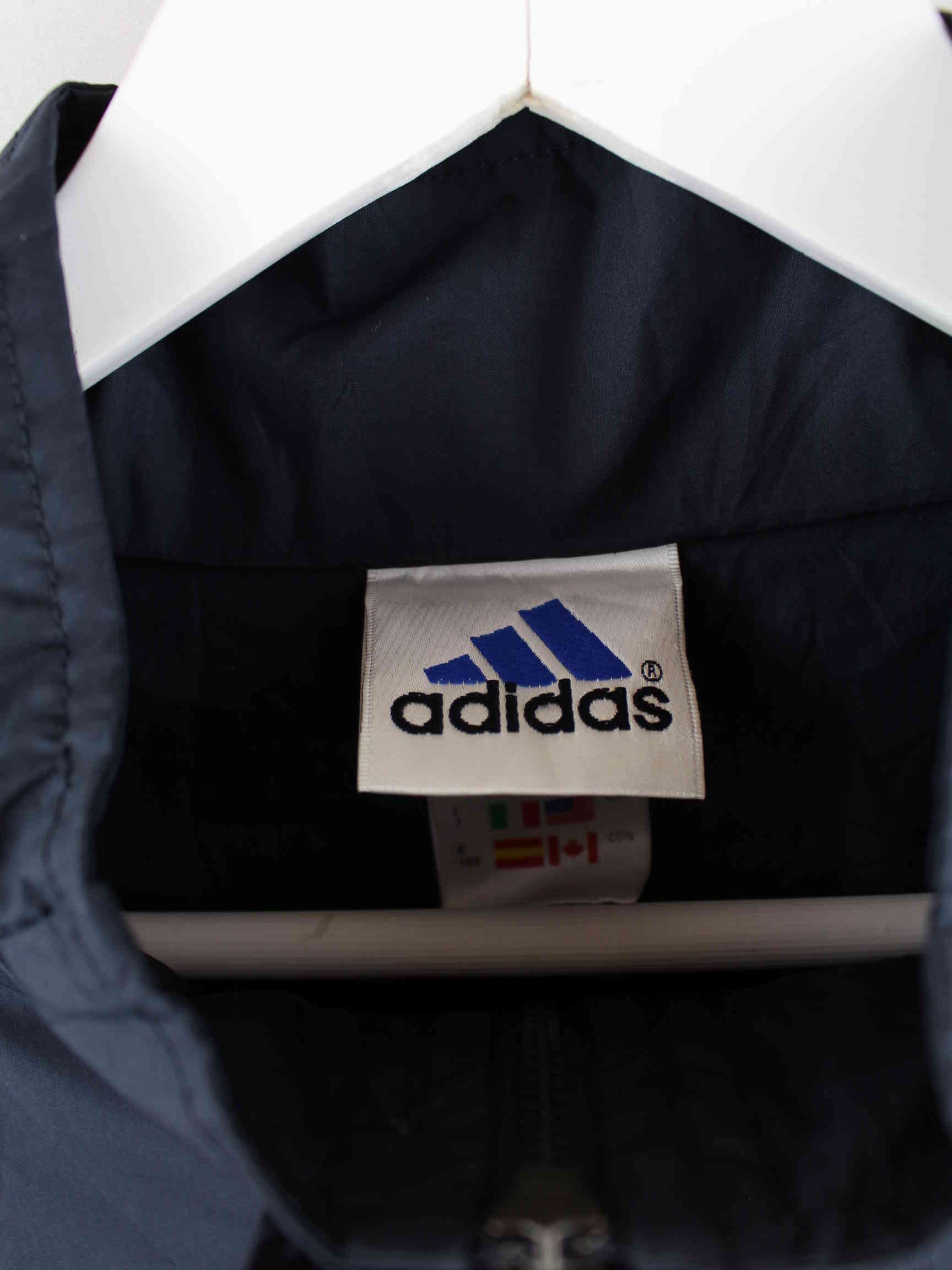 Adidas 90s Vintage Windbreaker Blau XL (detail image 2)