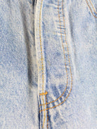 Levi's 501 Jeans Shorts Blau W24 (detail image 1)