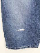 Vintage y2k Embroidered Baggy Jeans Blau  (detail image 3)