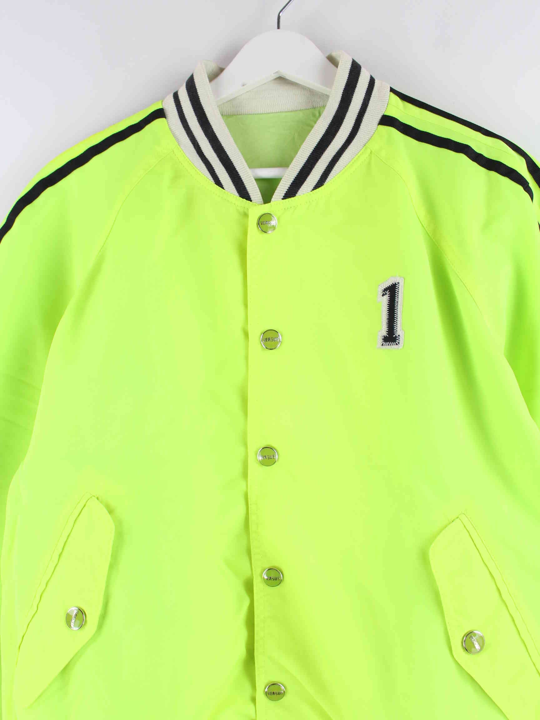 Vintage y2k Versus College Jacke Grün M (detail image 1)