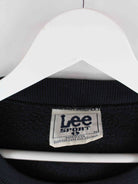 Lee 90s Vintage Embroidered Sweater Schwarz L (detail image 2)