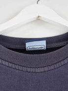 Fishbone 90s Vintage Street Line Thick Embroidered Sweater Blau L (detail image 2)