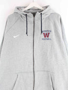 Nike Woodstock Footbal Embroidered Zip Hoodie Grau 4XL (detail image 1)