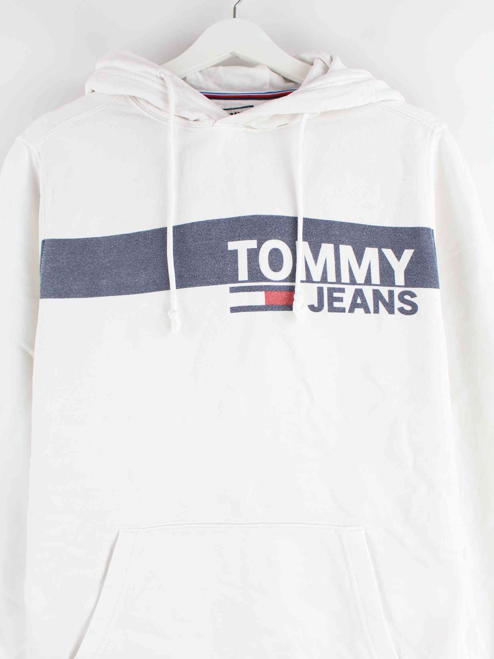 Tommy Hilfiger Print Hoodie Weiß M (detail image 1)