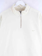 Nike 00s Half Zip Sweater Beige L (detail image 1)