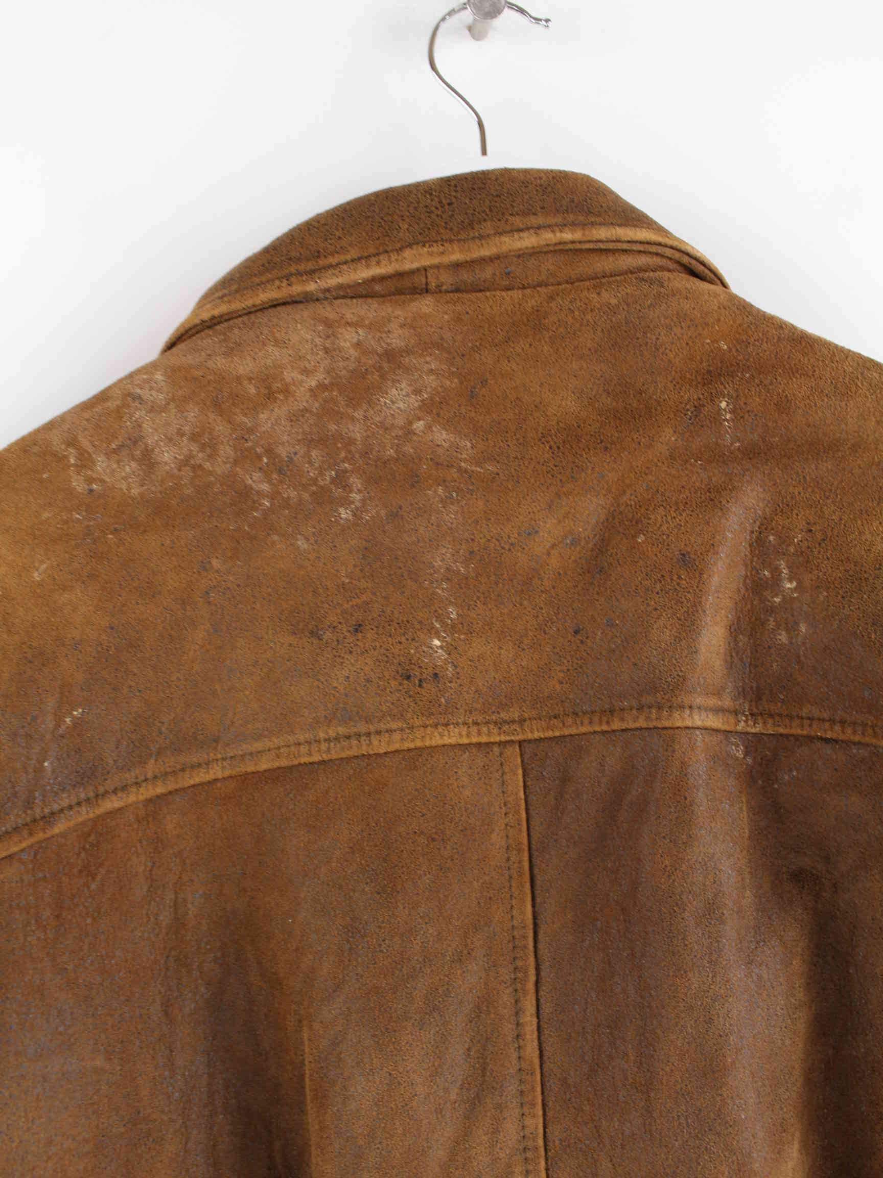 Wilsons Leder Jacke Braun XL (detail image 2)