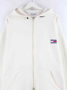 Tommy Hilfiger 90s Vintage Embroidered Hoodie Beige XL (detail image 1)