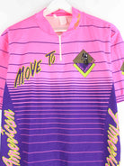 Vintage 90s Cycling Trikot Lila M (detail image 1)