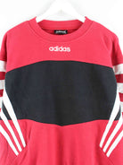 Adidas 90s Vintage 3-Stripes Embroidered Sweater Rot XL (detail image 1)