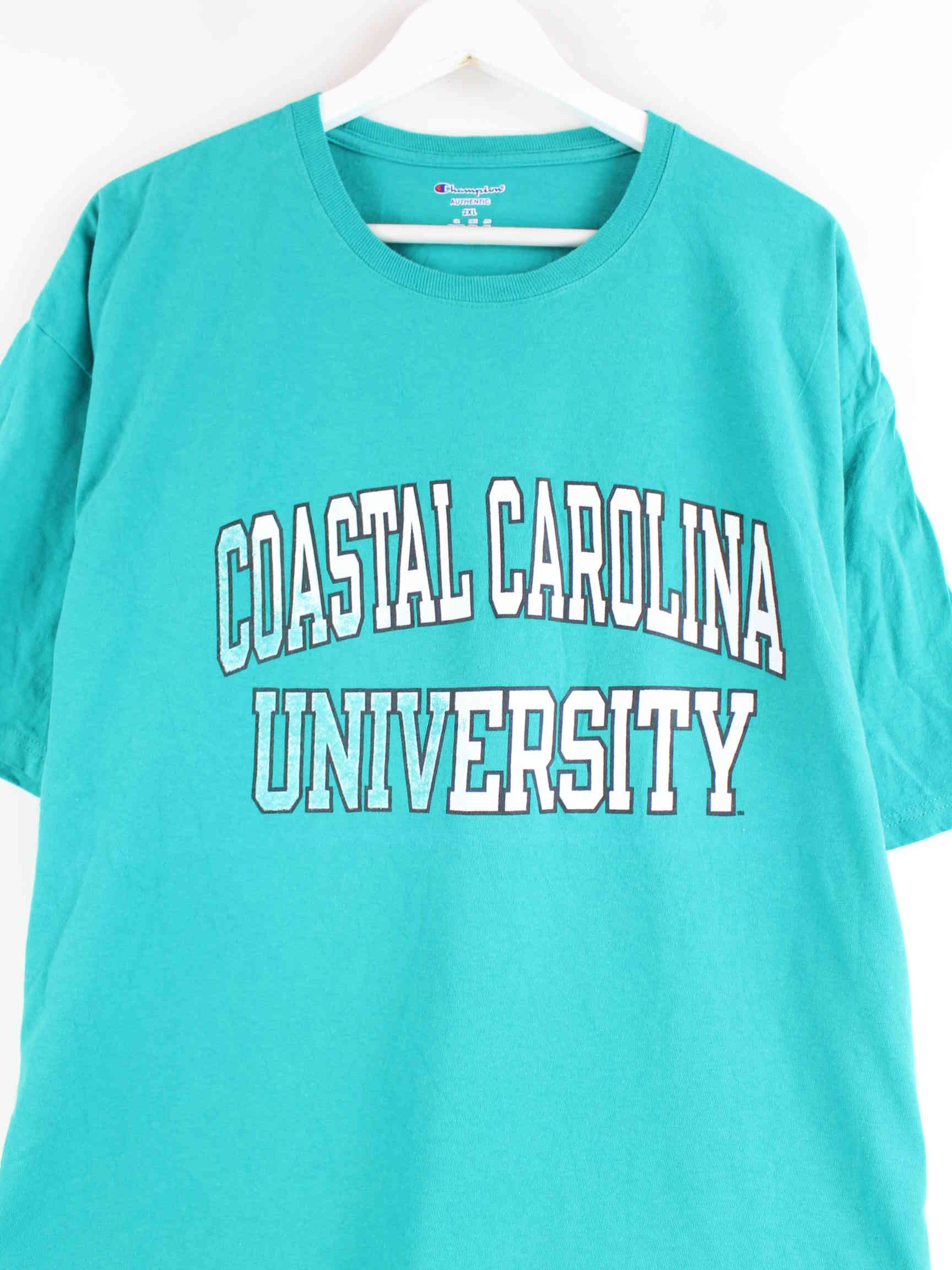 Champion Carolina University Print T-Shirt Grün XXL (detail image 1)