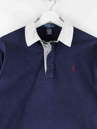 Ralph Lauren Langarm Polo Blau S (detail image 1)