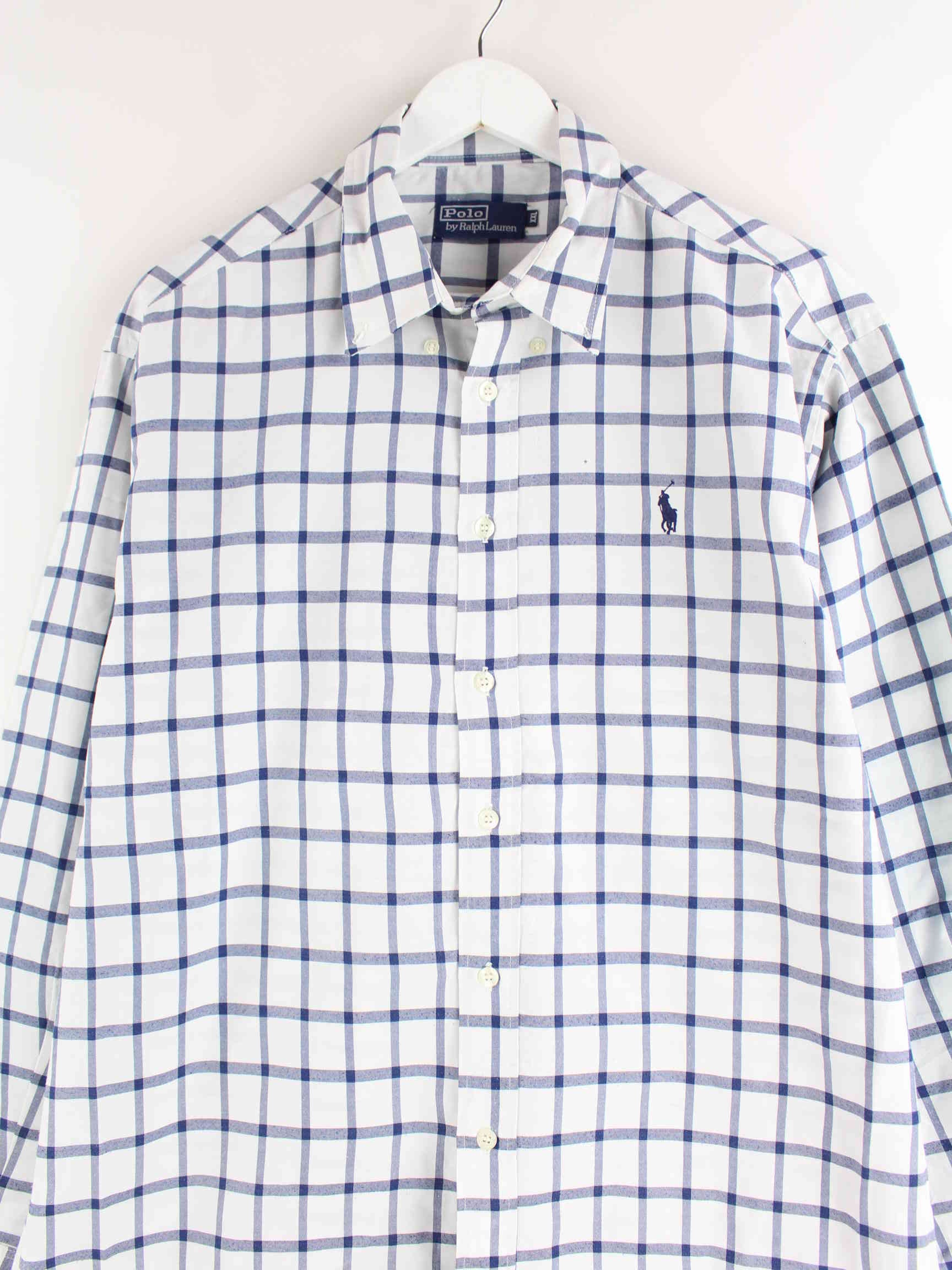Ralph Lauren Kariertes Hemd Weiß XXL (detail image 1)