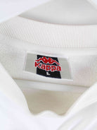 Kappa 90s Vintage Embroidered Sweater Weiß L (detail image 4)