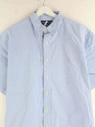 Ralph Lauren Kariertes Kurzarm Hemd Blau XXL (detail image 1)