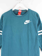 Nike Damen Just Do It Print Kurzarm Sweatshirt Grün S (detail image 1)