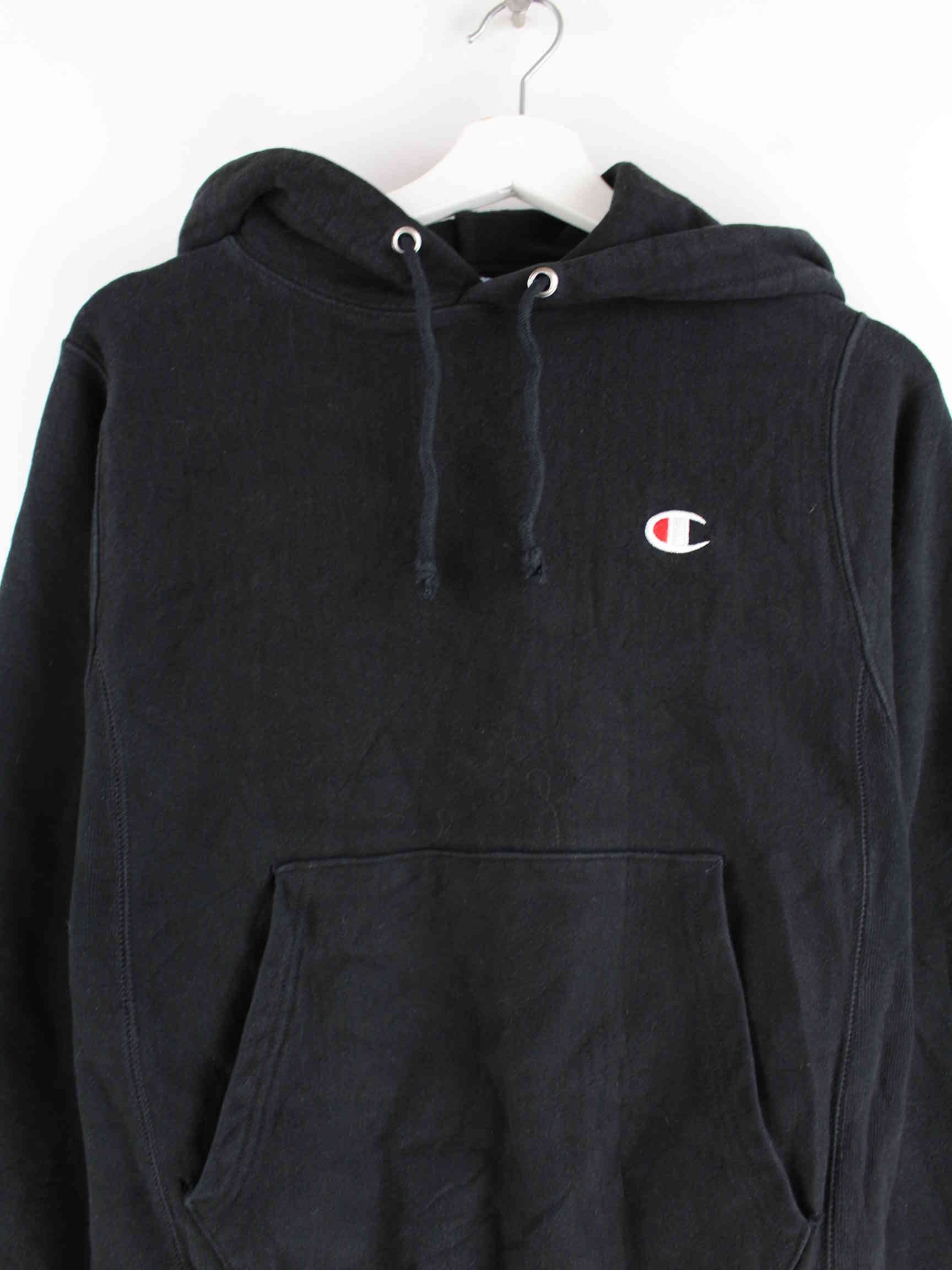 Champion Reverse Weave Basic Hoodie Schwarz XS (detail image 1)