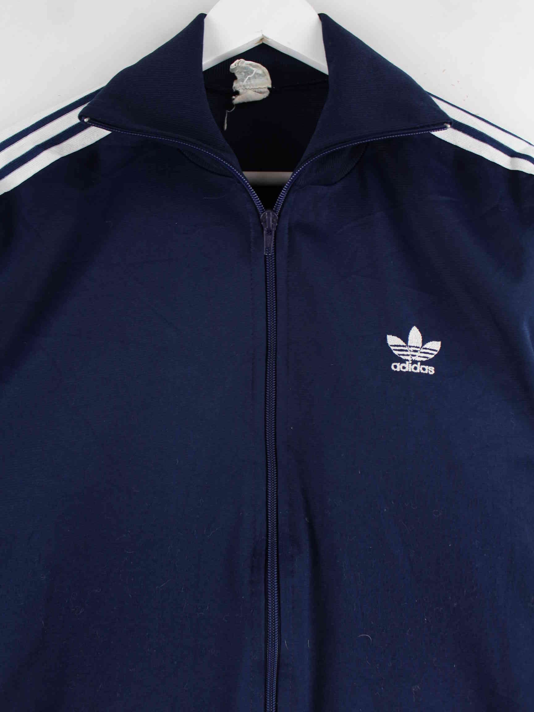 Adidas 70s Vintage Trefoil 3-Stripes Trainingsjacke Schwarz S (detail image 1)