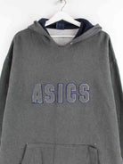 Asics y2k Embroidered Hoodie Grau 3XL (detail image 1)