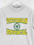 Vintage 80s Victorian Provincial Baseball Single Stitch T-Shirt Grau S (detail image 1)