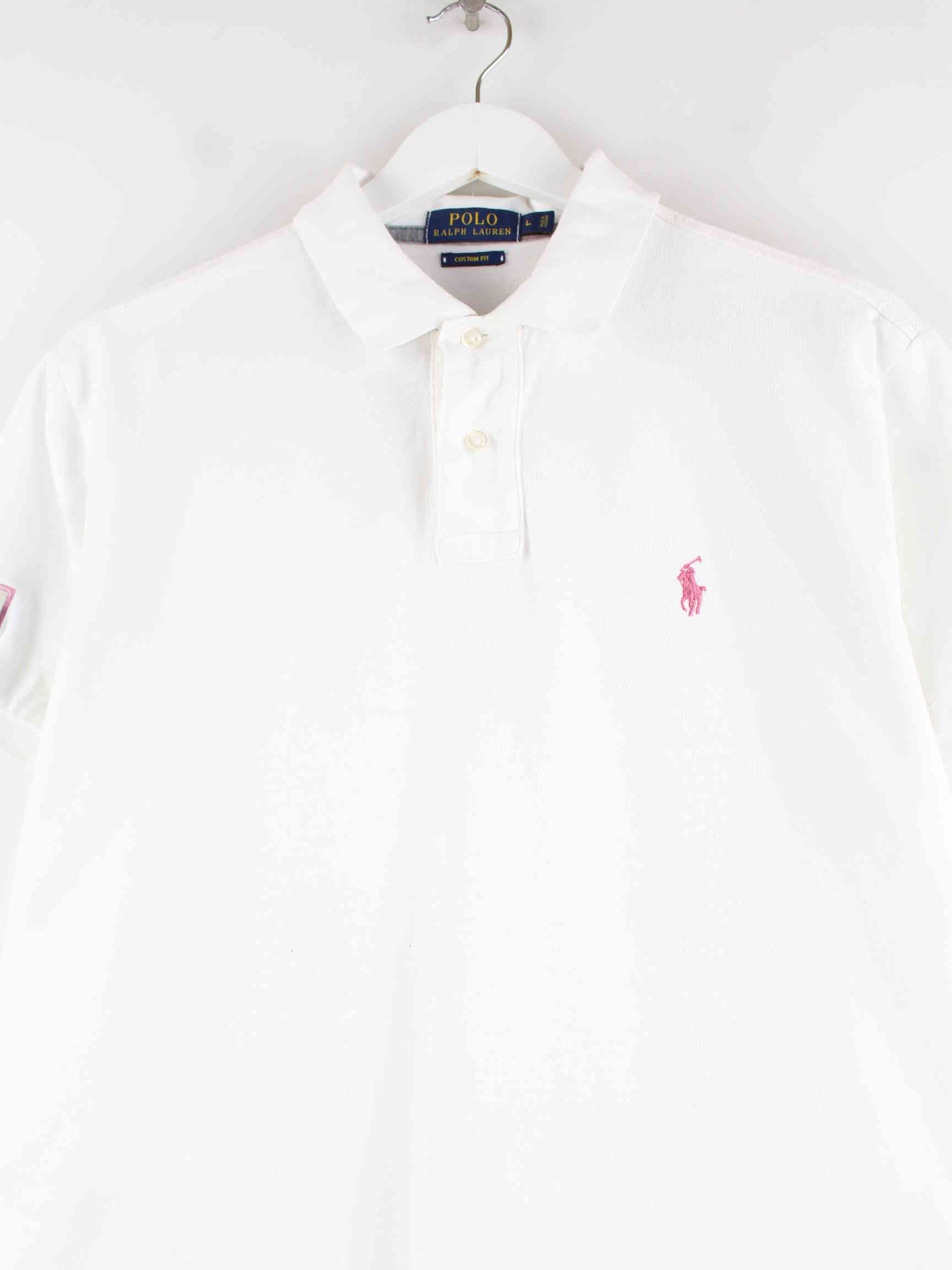 Ralph Lauren Embroidered Polo Weiß M (detail image 1)