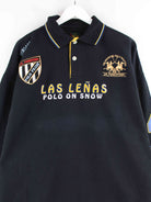La Martina Las Lenas Print Polo Sweater Schwarz XL (detail image 1)