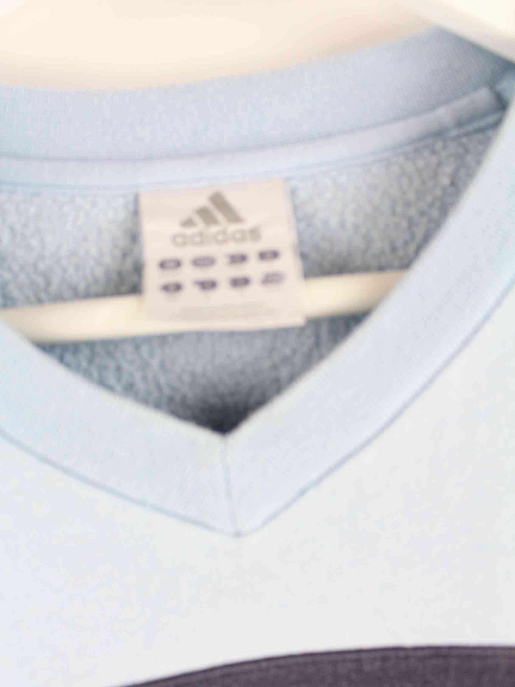 Adidas y2k 3-Stripes Sweater Blau M (detail image 2)