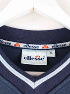 Ellesse 90s Vintage V-Neck Sweater Blau M (detail image 2)