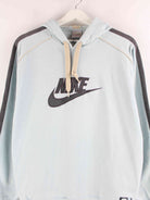 Nike y2k Big Logo Embroidered Hoodie Blau S (detail image 1)