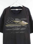 Harley Davidson y2k Print T-Shirt Schwarz 4XL (detail image 1)