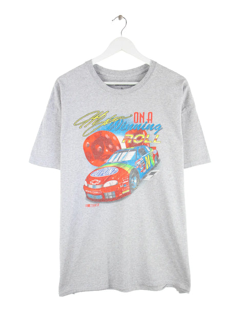 Nascar Winning Roll Racing Print T-Shirt Grau XL