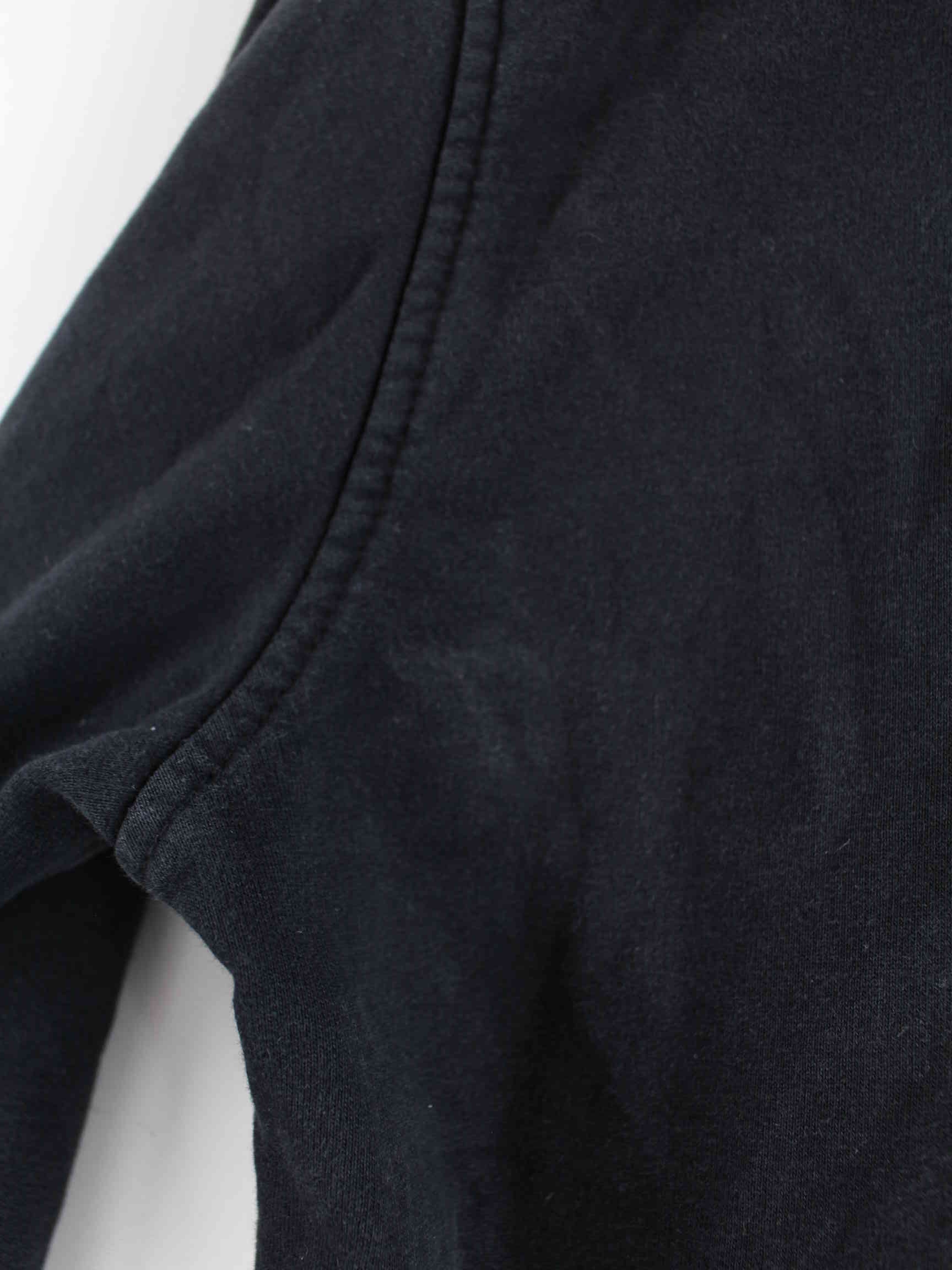 Vintage Chicago Bulls Embroidered Hoodie Schwarz M (detail image 4)