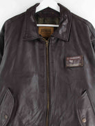 Redskins Leder College Jacke Braun XL (detail image 1)