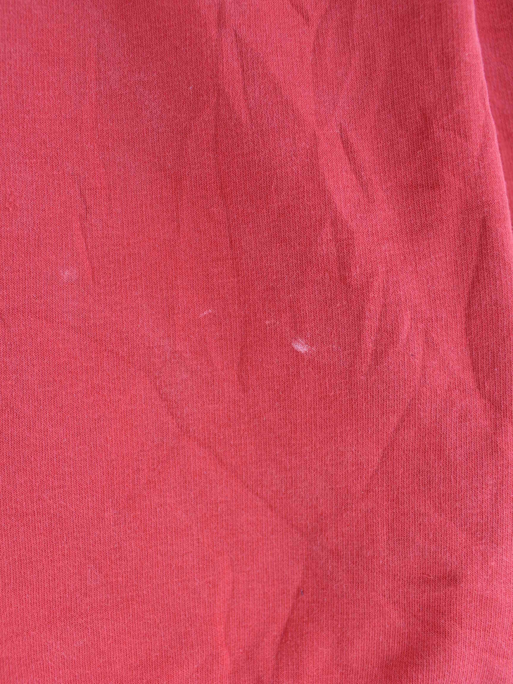 Nike 90s Vintage Big Swoosh Embroidered Sweater Rot S (detail image 3)