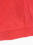 Nike 90s Vintage Big Swoosh Embroidered Sweater Rot S (detail image 7)