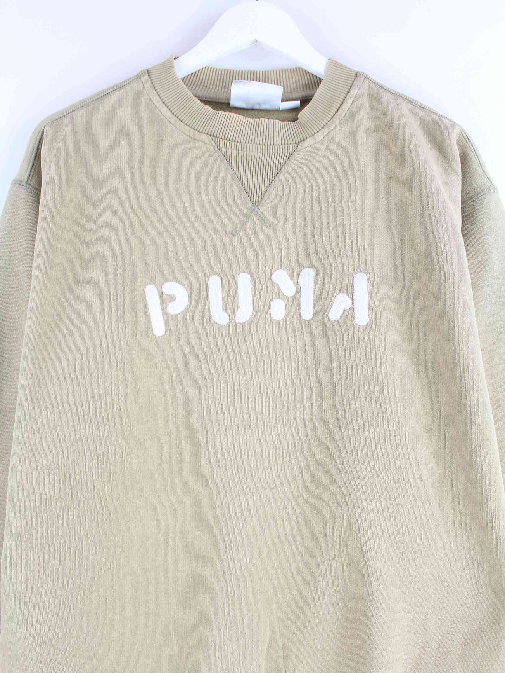 Puma y2k Embroidered Sweater Braun L (detail image 1)