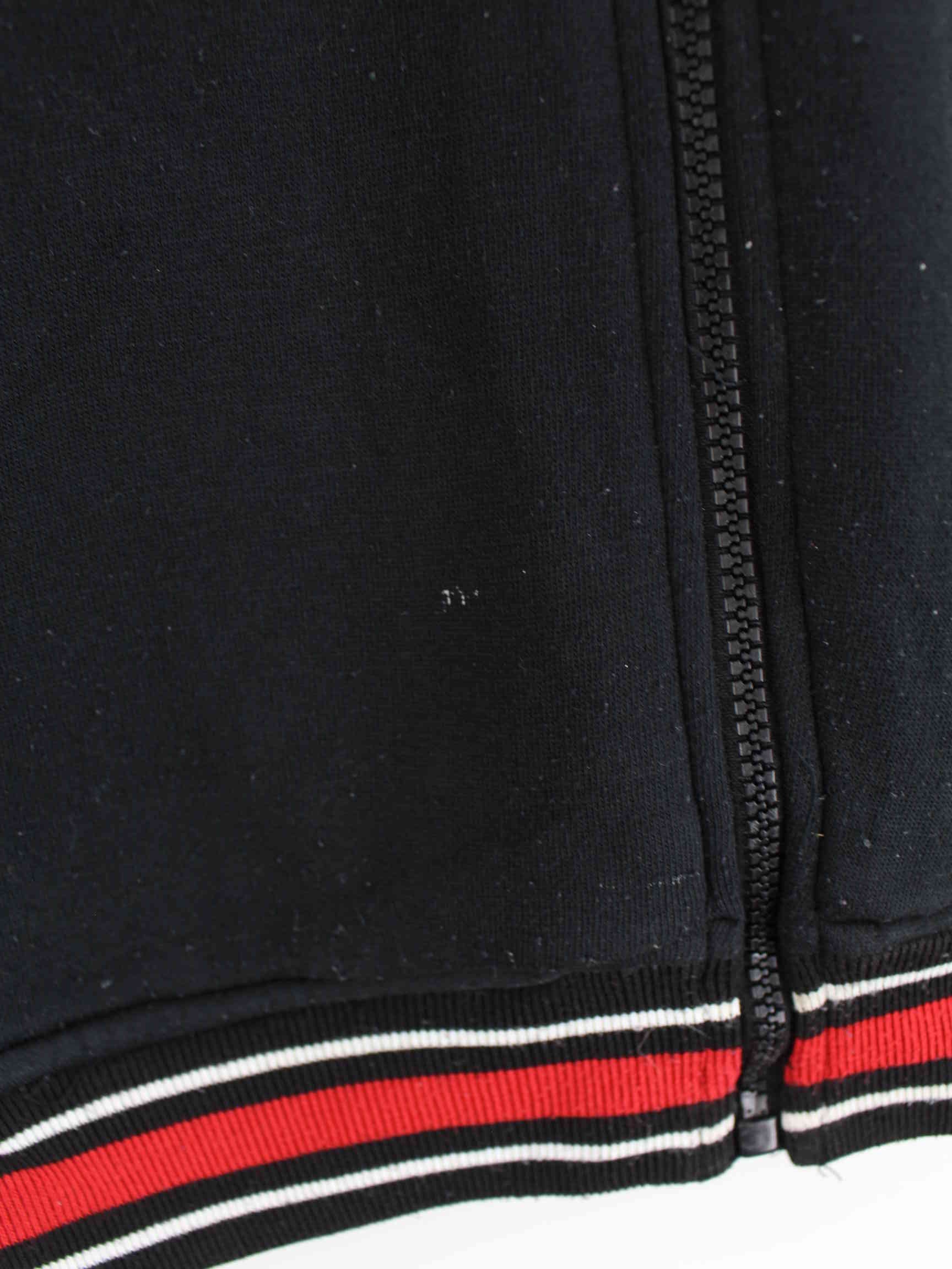 Vintage Honda Embroidered Racing Sweatjacke Schwarz L (detail image 2)