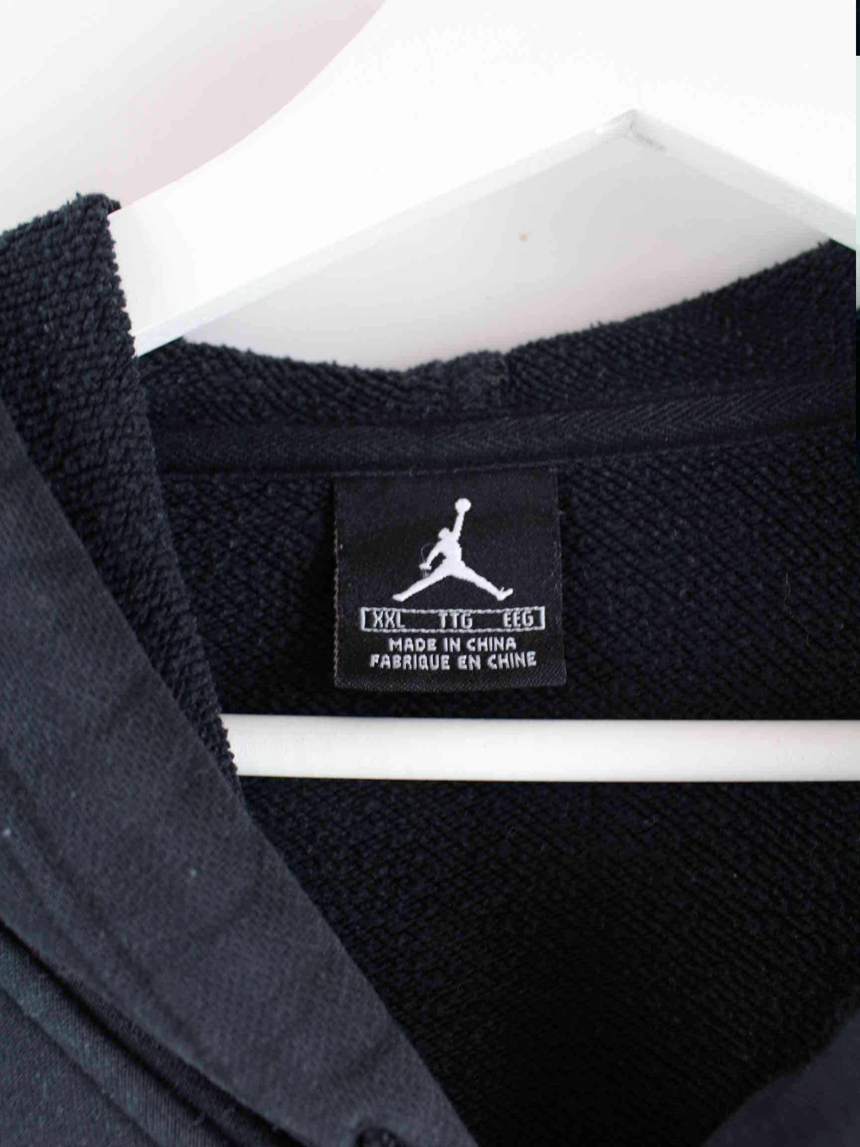 Jordan y2k Air Embroidered Hoodie Schwarz 4XL (detail image 2)