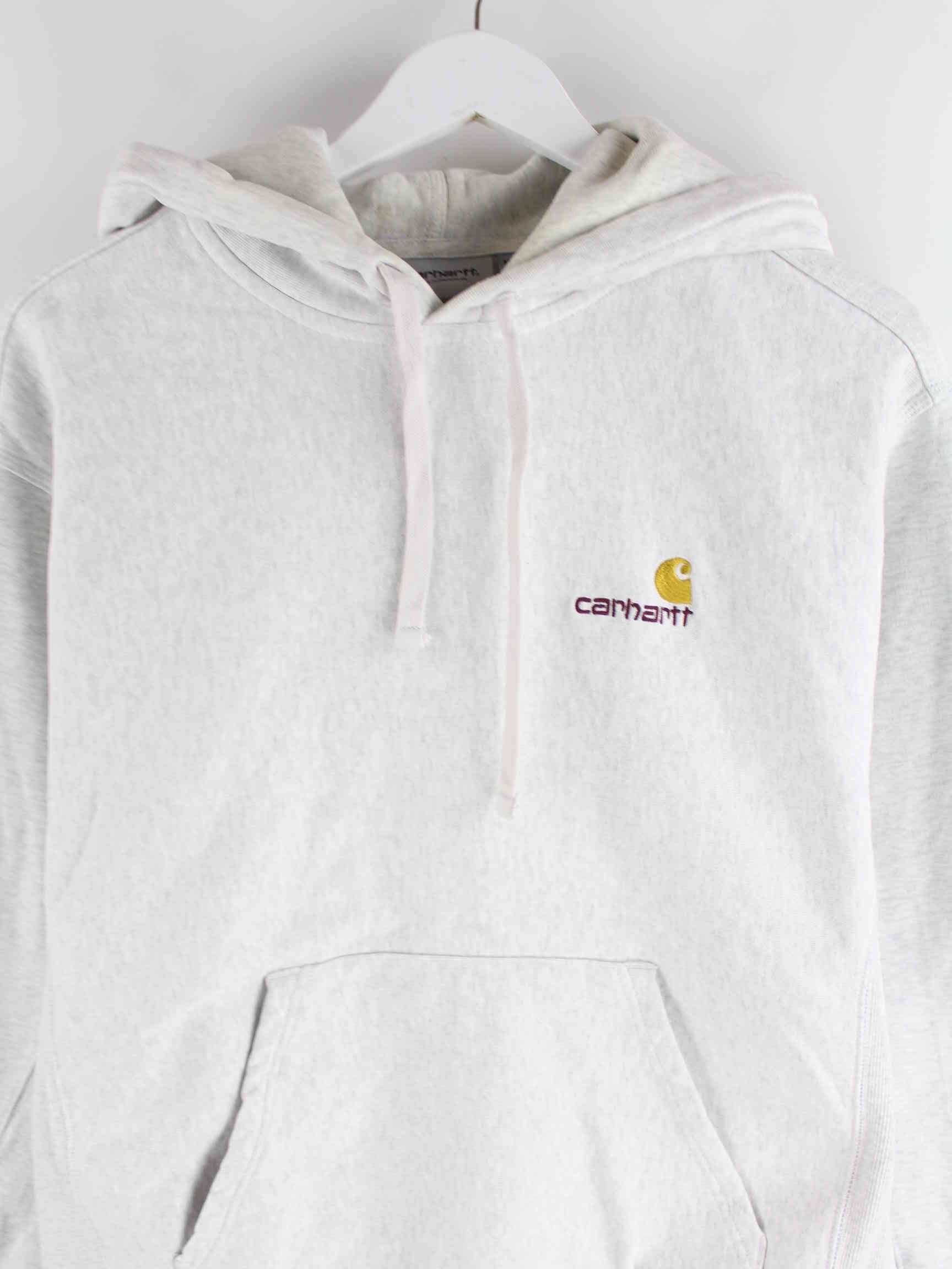 Carhartt Embroidered Hoodie Grau M (detail image 1)