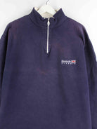 Reebok Embroidered Half Zip Sweater Blau L (detail image 1)