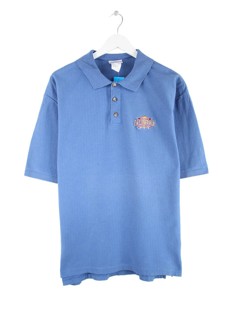 Disneyland 00s California Polo Blau M