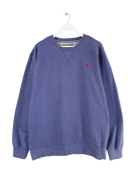 U.S. Polo ASSN. Basic Sweater Blau XL