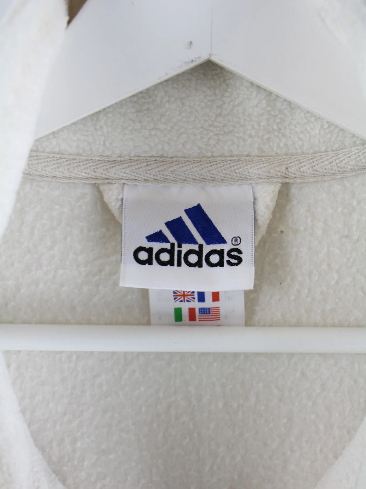 Adidas Fleece Beige M – Detailbild 1