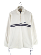 Adidas Fleece Beige M – Vorderseite
