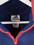 Adidas Fleece Blau M – Etikett