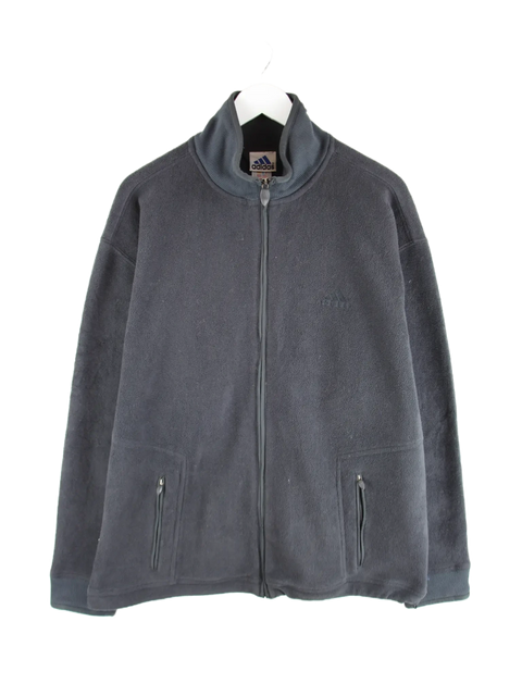 Adidas Fleece Grau XL – Vorderseite