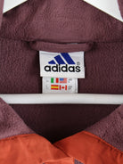 Adidas Fleece Lila S – Etikett